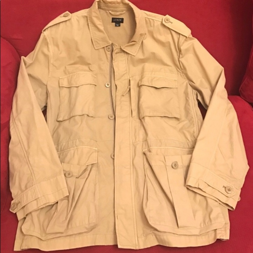 J Crew khaki coat
